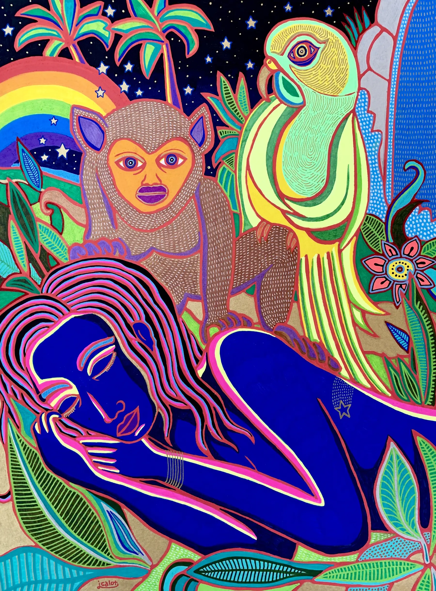 La fille qui dort